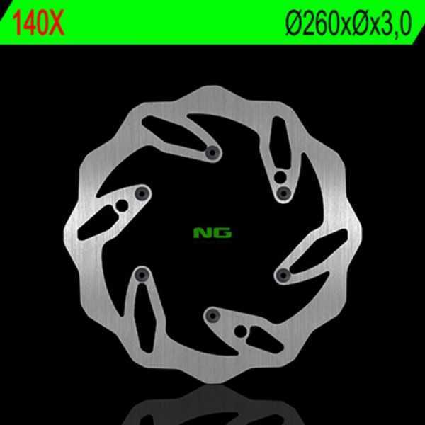 Disque de frein NG BRAKE DISC pétale fixe - 140X