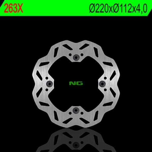 Disque de frein NG BRAKE DISC pétale fixe - 263X
