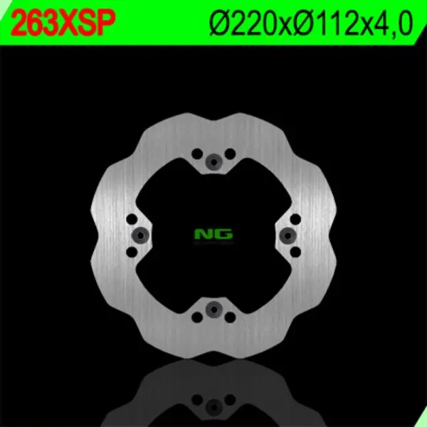 Disque de frein NG BRAKE DISC pétale fixe - 263XSP
