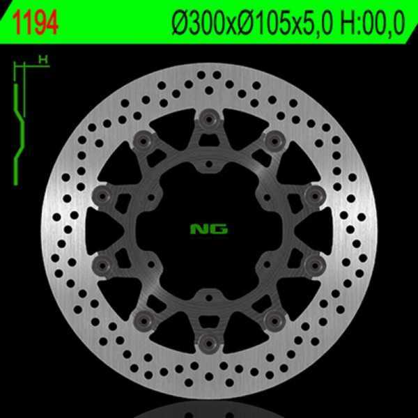 Disque de frein NG BRAKE DISC flottant - 1194