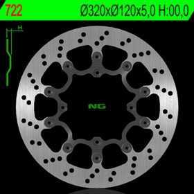 Disque de frein NG BRAKE DISC flottant - 722