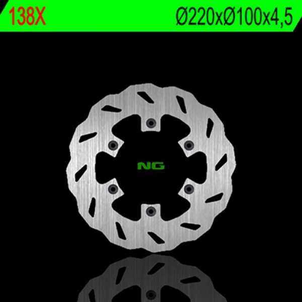 Disque de frein NG BRAKE DISC pétale fixe - 138X
