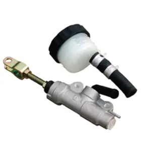 Maître-cylindre de frein arrière quad Ø12 argent Nissin