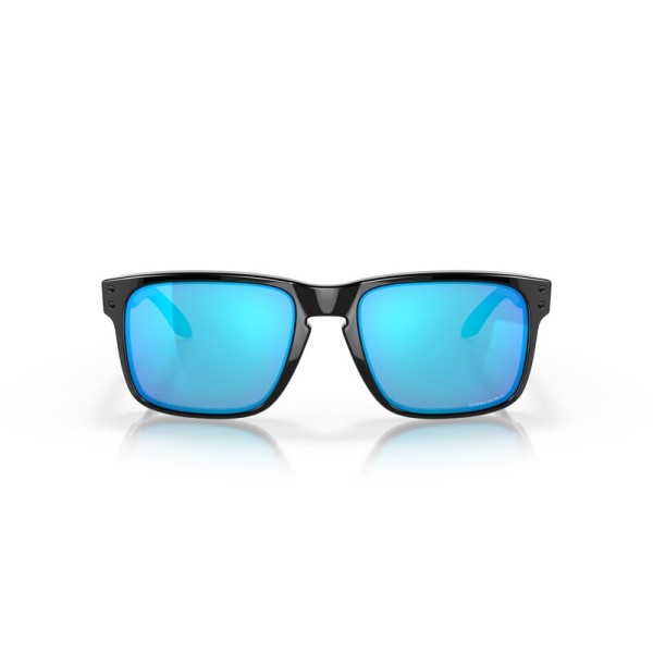 Lunettes de soleil OAKLEY Holbrook Verres Prizm Sapphire - Monture Polished Black