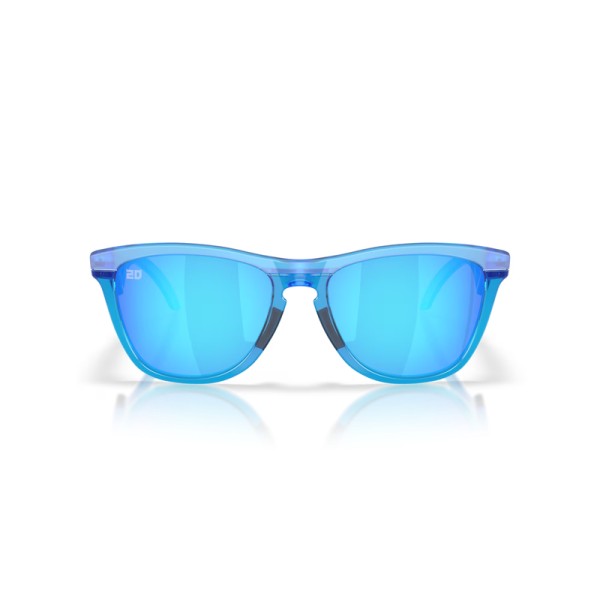 Lunettes de soleil OAKLEY Frogskins™ Hybrid Fabio Quartararo Signature Series Matte Acid Blue - verres Prizm Sapphire