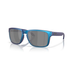Lunettes de soleil OAKLEY Holbrook XL Matte Cyan/Blue Colorshift - Verres Prizm Black Polarized