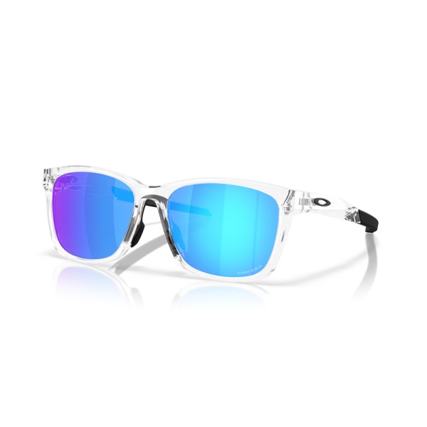 Lunettes de soleil OAKLEY Paracord Polished Clear - verres Prizm Sapphire