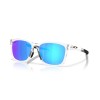 Lunettes de soleil OAKLEY Paracord Polished Clear - verres Prizm Sapphire