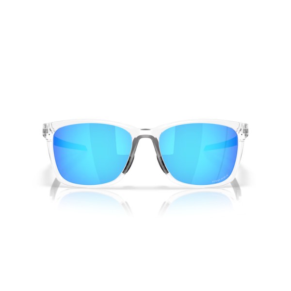 Lunettes de soleil OAKLEY Paracord Polished Clear - verres Prizm Sapphire