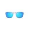 Lunettes de soleil OAKLEY Manorburn - verres Prizm Sapphire, monture Polished Clear
