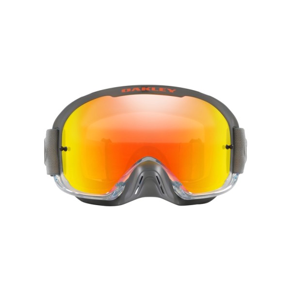 Masque OAKLEY O Frame 2.0 Pro MX - TLD Grey Stripes écran Fire Iridium