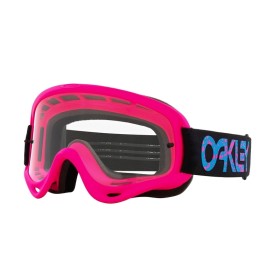 Masque OAKLEY O Frame MX - Pink Splatter écran Dark Grey