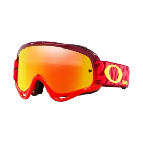 Masque OAKLEY O Frame MX - TLD Painted Red écran Fire Iridium