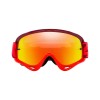Masque OAKLEY O Frame MX - TLD Painted Red écran Fire Iridium