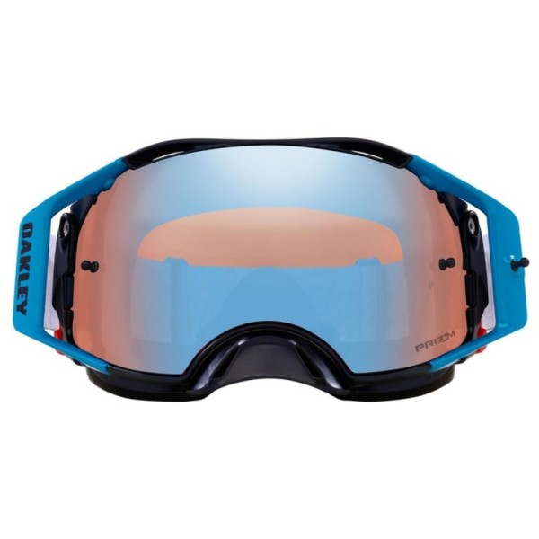 Masque OAKLEY Airbrake MX TLD Blue Lightning - Écran Prizm MX Sapphire