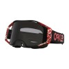 Masque OAKLEY Airbrake MX - Red Eddie écran gris foncé