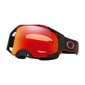 Masque OAKLEY Airbrake MX - Red Motion écran Prizm MX Torch Iridium