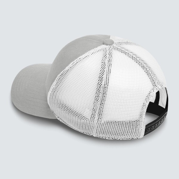 Casquette OAKLEY B1B HDO patch trucker - Gris