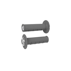 Rêvetements ODI ATV v2.1 Lock-On semi-gaufré - gris/graphite