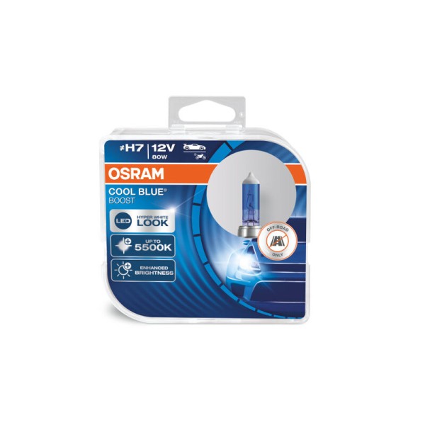 Ampoule OSRAM Cool Blue Boost H7 12V/80W - X2