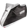 Housse de protection intérieur / extérieur OXFORD Aquatex noir/argent - moto / scooter - S
