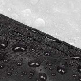 Housse de protection intérieur / extérieur OXFORD Aquatex noir/argent - scooter - avec bulle haute - S