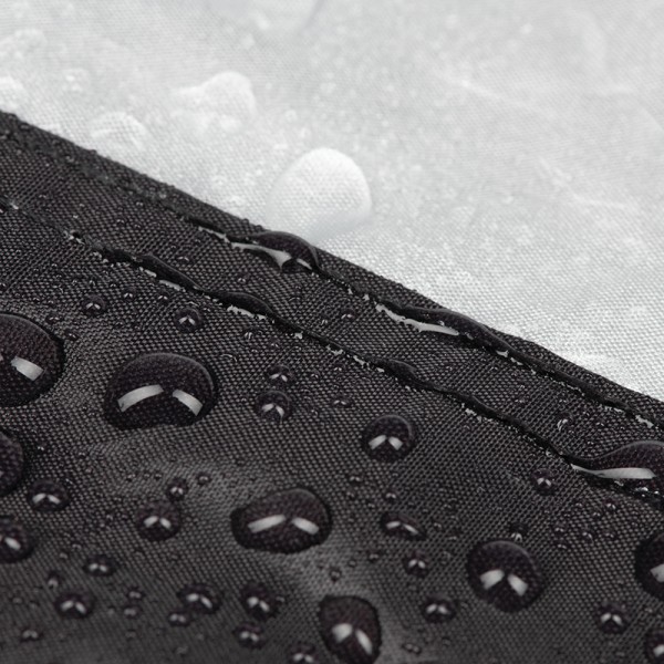 Housse de protection intérieur / extérieur OXFORD Aquatex noir/argent - scooter - avec bulle haute - S