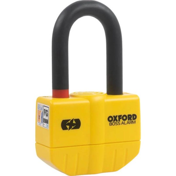 Antivol chaîne OXFORD Boss Alarm 14mm + chaîne 12mm x 2m
