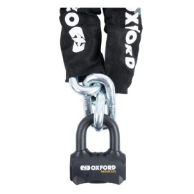Antivol à chaîne OXFORD Nemesis 16 mm avec chaîne de 1,2 m