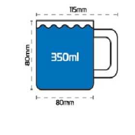 Mug de camping OXFORD