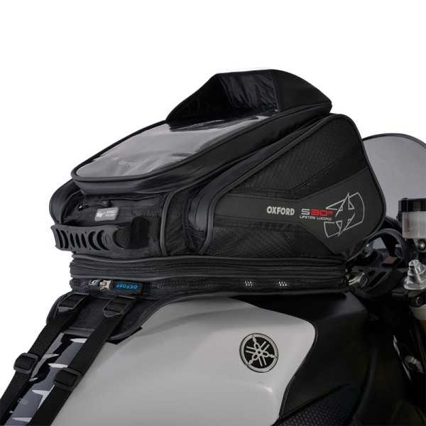 Sacoche de réservoir OXFORD S30 noir 30L