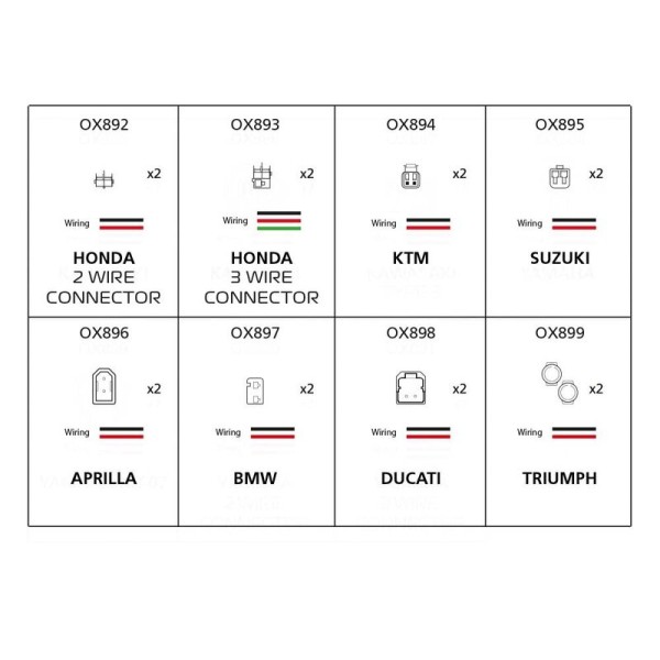 Cable pour clignotants OXFORD - Kawasaki Type 2