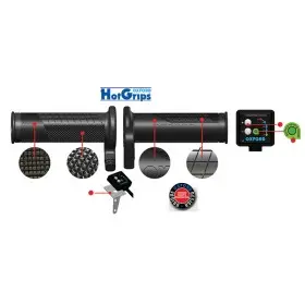 Poignées chauffants OXFORD HotGrips avec adaptateur V8