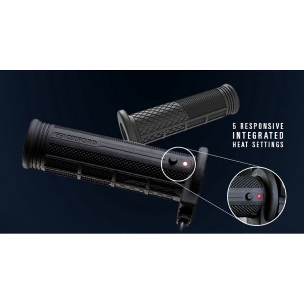 OXFORD Hotgrips 2.0 Sport avec interrupteur intégré