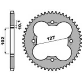 Couronne PBR acier standard 4480 - 520