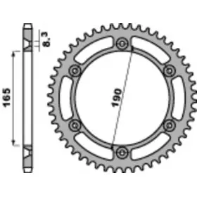 Couronne PBR acier standard 896 - 520