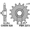 Pignon PBR acier standard 2273 - 520