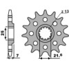 Pignon PBR Racing acier standard 2167 - 520