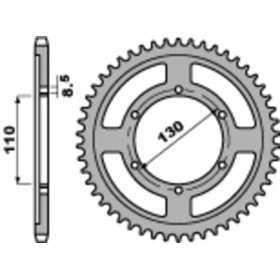 Couronne PBR acier standard 4372 - 428