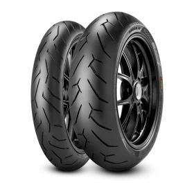 Pneu PIRELLI Diablo Rosso II (F)(R) STD + KTM e-SM 100/80 R 17 M/C 52H TL