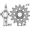 Pignon PBR acier standard 2150 - 525