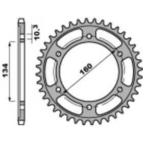 Couronne PBR acier standard 4405 - 525