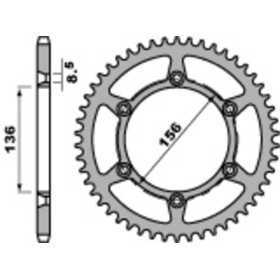 Couronne PBR acier standard 820 - 520