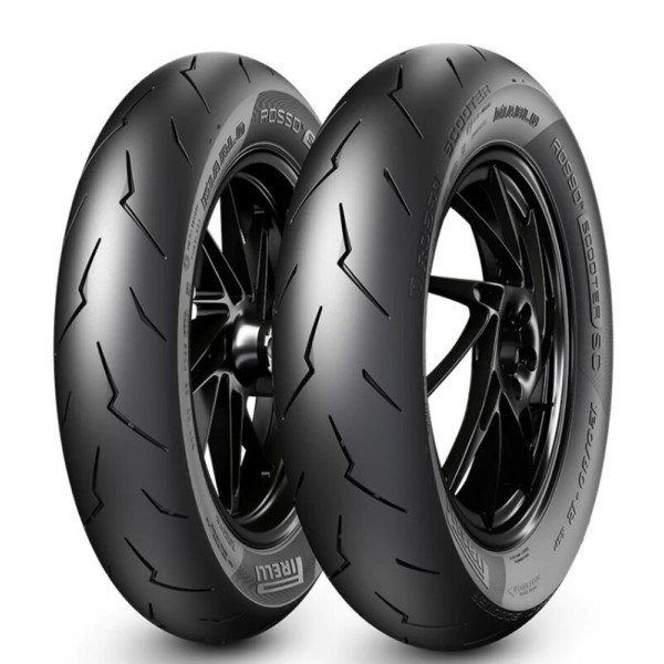 Pneu PIRELLI Diablo Rosso Scooter Reinf (F) 100/90-12 M/C 64P TL