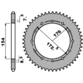Couronne PBR ergal Ultra-Light 2S - 520