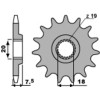 Pignon PBR acier standard 340 - 520