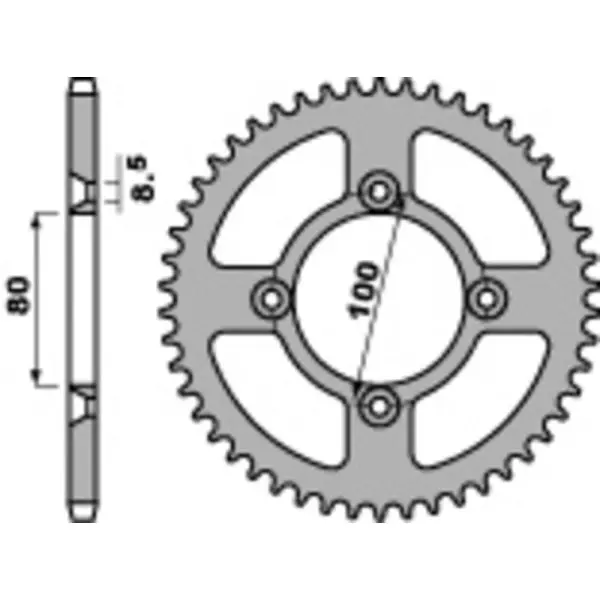 Couronne PBR acier standard 238 - 420