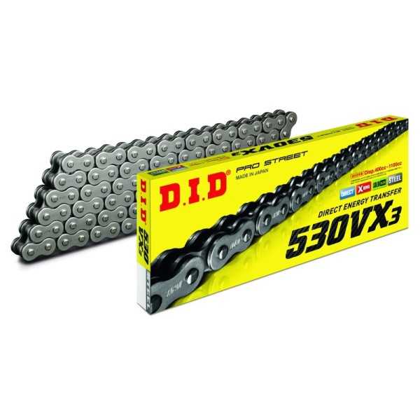 Chaîne de transmission D.I.D 530VX3 X-Ring 530