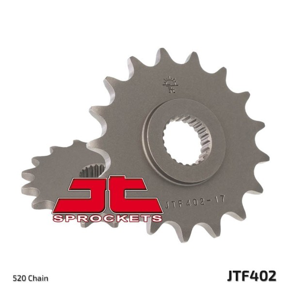 Pignon JT SPROCKETS 16 dents acier standard pas 520 type 402