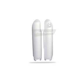 Protections de fourche POLISPORT blanc Yamaha YZ/YZF